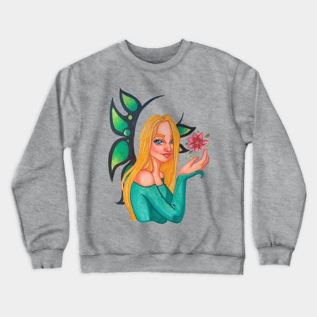 Cornelia Hale Crewneck Sweatshirt by Anacraftsandarts